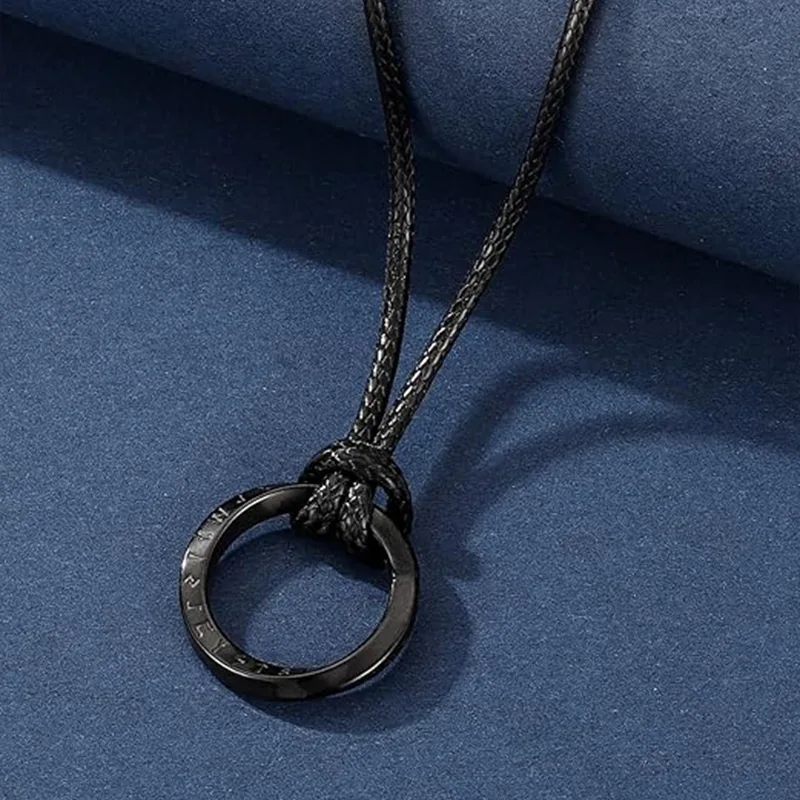 Amulett medál férfi divatos nyaklánc